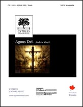 Agnus Dei SATB choral sheet music cover